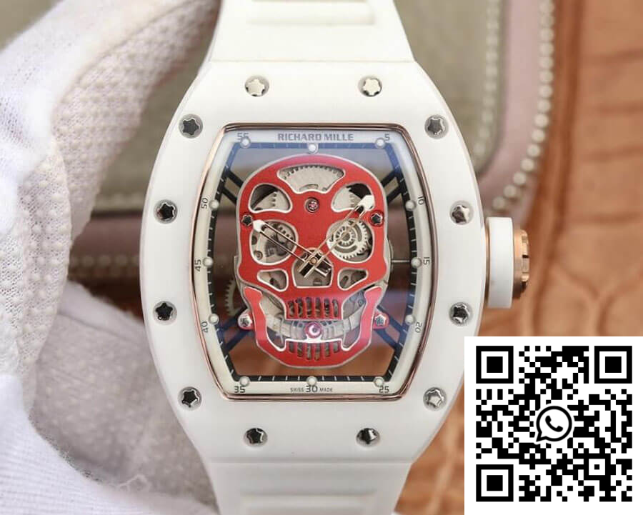 Replica Richard Mille Rm52-01 Kv Factory Red Skull Dial 3 Replica Richard Mille Rm52-01 Kv Factory Red Skull Dial 3