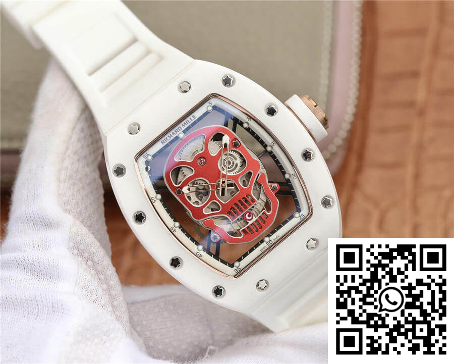 Replica Richard Mille Rm52-01 Kv Factory Red Skull Dial 4 Replica Richard Mille Rm52-01 Kv Factory Red Skull Dial 4