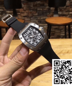 Replica Richard Mille Rm67-01 Extra Flat Titanium Skeleton Dial 2