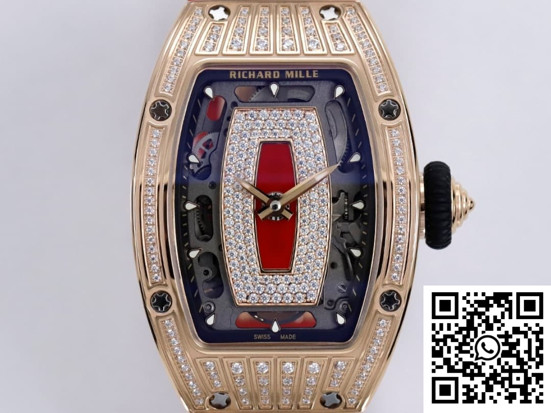 Replica Richard Miller Ladies Rm07-01 Zf Factory Rubber Strap 4 Replica Richard Miller Ladies Rm07-01 Zf Factory Rubber Strap 4