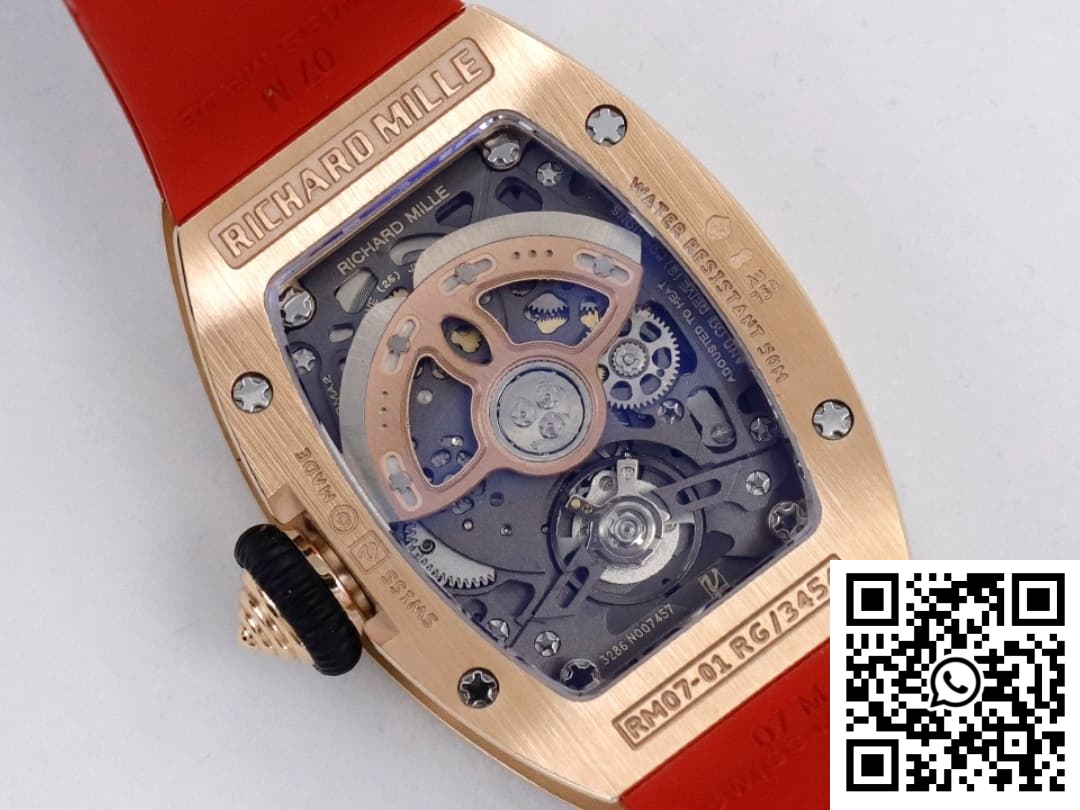 Replica Richard Miller Ladies Rm07-01 Zf Factory Rubber Strap 10 Replica Richard Miller Ladies Rm07-01 Zf Factory Rubber Strap 10