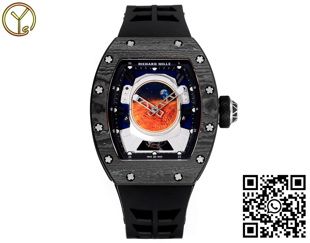 Replica Richard Miller Men’S Rm 52-05 Ys Factory Rubber Strap Replica Richard Miller Men’S Rm 52-05 Ys Factory Rubber Strap