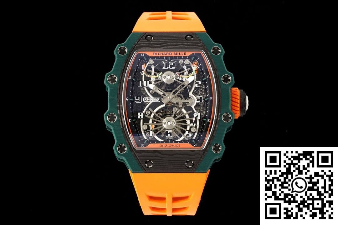 Replica Richard Miller Rm21-01 New Factory Tourbillon Green Case 3 Replica Richard Miller Rm21-01 New Factory Tourbillon Green Case 3