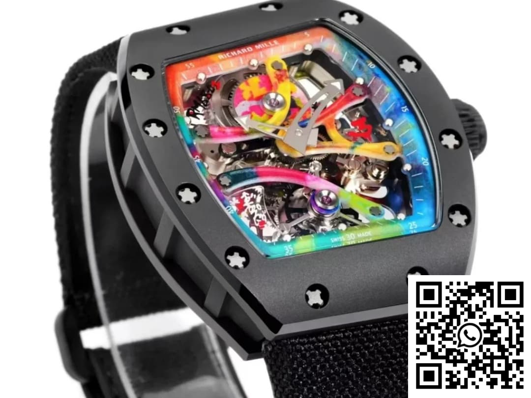 Replica Richard Miller Rm68-01Kongo Rm Factory Black Strap 4 Replica Richard Miller Rm68-01Kongo Rm Factory Black Strap 4