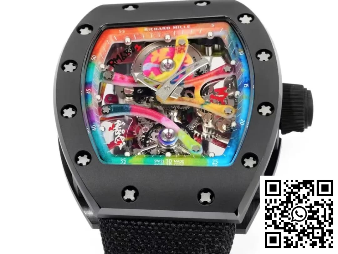 Replica Richard Miller Rm68-01Kongo Rm Factory Black Strap 5 Replica Richard Miller Rm68-01Kongo Rm Factory Black Strap 5