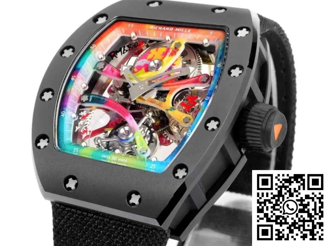 Replica Richard Miller Rm68-01Kongo Rm Factory Black Strap 6 Replica Richard Miller Rm68-01Kongo Rm Factory Black Strap 6