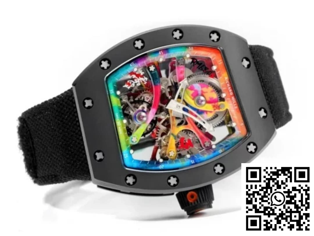 Replica Richard Miller Rm68-01Kongo Rm Factory Black Strap 8 Replica Richard Miller Rm68-01Kongo Rm Factory Black Strap 8