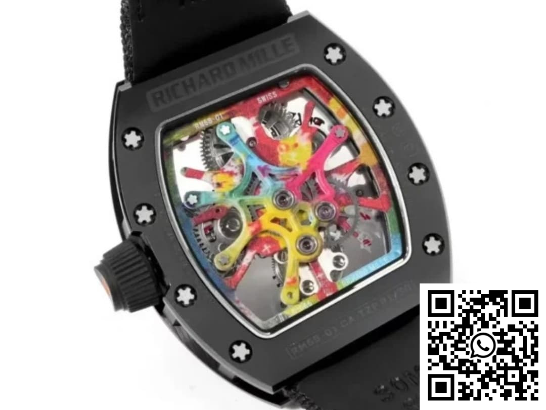 Replica Richard Miller Rm68-01Kongo Rm Factory Black Strap 10 Replica Richard Miller Rm68-01Kongo Rm Factory Black Strap 10