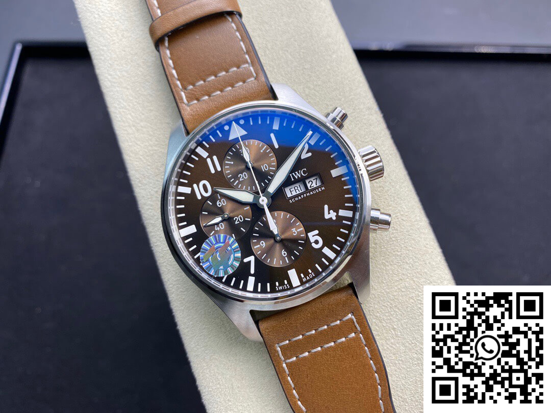 Replica IWC Pilot Chronograph Edition Le Petit Prince Iw377713 Zf Factory Chocolate Dial Super Clone 6 Replica IWC Pilot Chronograph Edition Le Petit Prince Iw377713 Zf Factory Chocolate Dial Super Clone 6