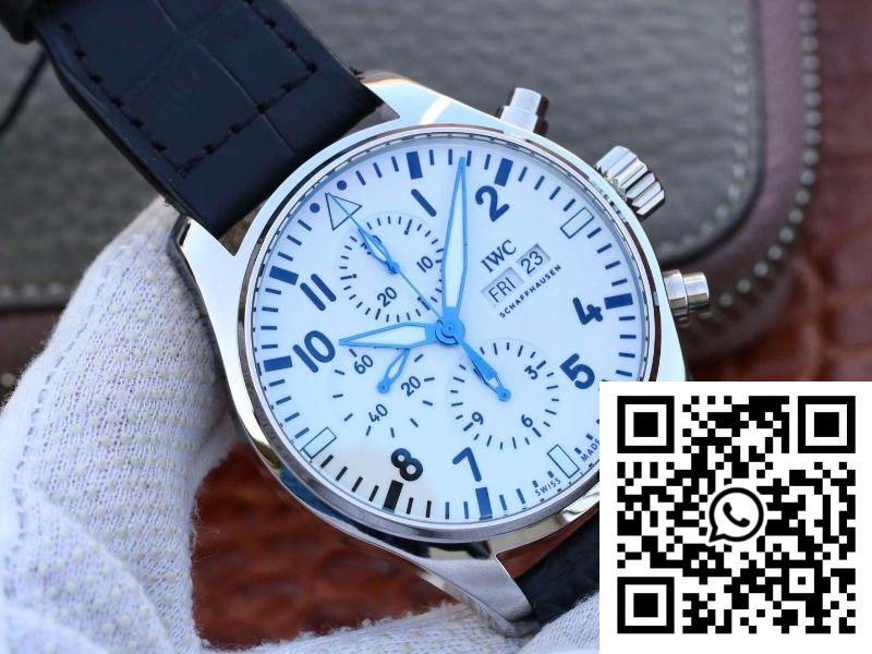 Replica IWC Pilot Chronograph Iw377725 Zf Factory White Dial Super Clone 5 Replica IWC Pilot Chronograph Iw377725 Zf Factory White Dial Super Clone 5