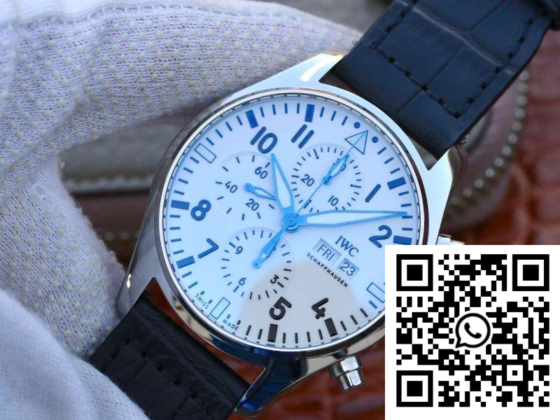 Replica IWC Pilot Chronograph Iw377725 Zf Factory White Dial Super Clone 6 Replica IWC Pilot Chronograph Iw377725 Zf Factory White Dial Super Clone 6