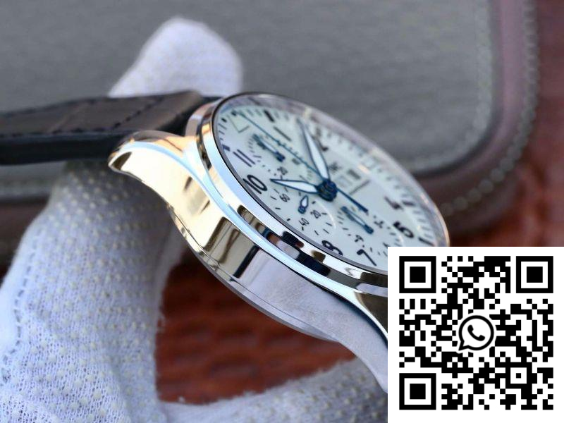Replica IWC Pilot Chronograph Iw377725 Zf Factory White Dial Super Clone 8 Replica IWC Pilot Chronograph Iw377725 Zf Factory White Dial Super Clone 8