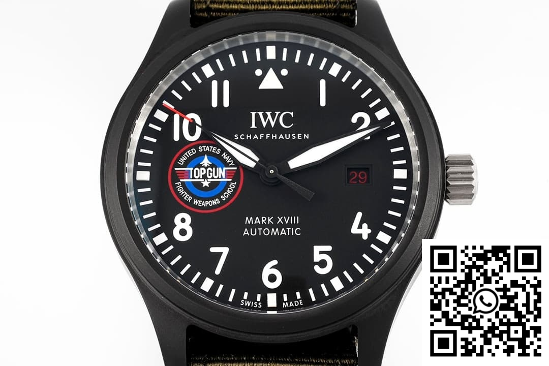 Replica IWC Pilot Iw324705 Zf Factory Ceramic Bezel Super Clone 4 Replica IWC Pilot Iw324705 Zf Factory Ceramic Bezel Super Clone 4