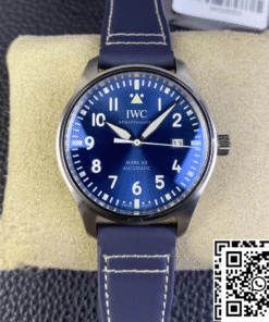 Replica IWC Pilot Iw328203 M+ Factory Blue Strap Super Clone 2