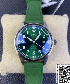 Replica IWC Pilot Iw328205 M+ Factory Green Dial Super Clone