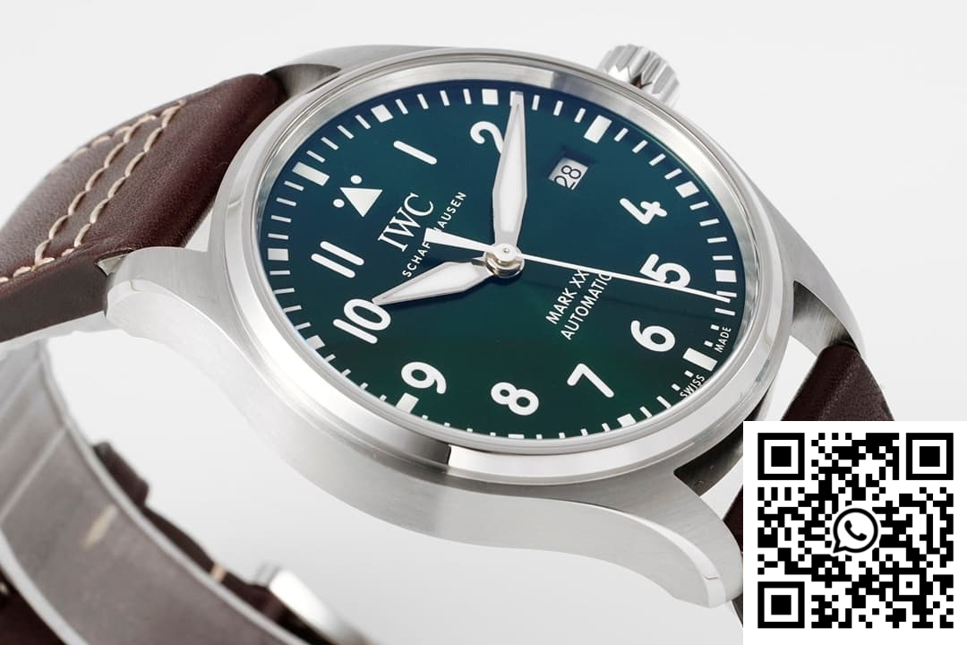 Replica IWC Pilot Iw328205 Zf Factory Green Dial Super Clone 7 Replica IWC Pilot Iw328205 Zf Factory Green Dial Super Clone 7