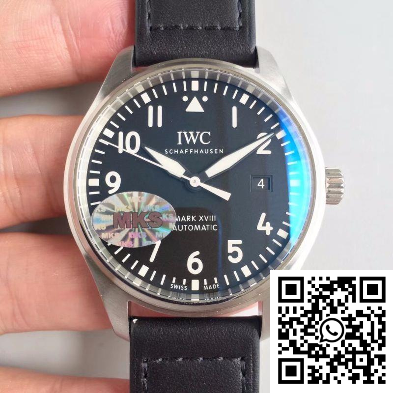 Replica IWC Pilot Mark Xviii Edition Laureus Sport Iw324703 Mks Factory V2 Blue Dial Super Clone Replica IWC Pilot Mark Xviii Edition Laureus Sport Iw324703 Mks Factory V2 Blue Dial Super Clone