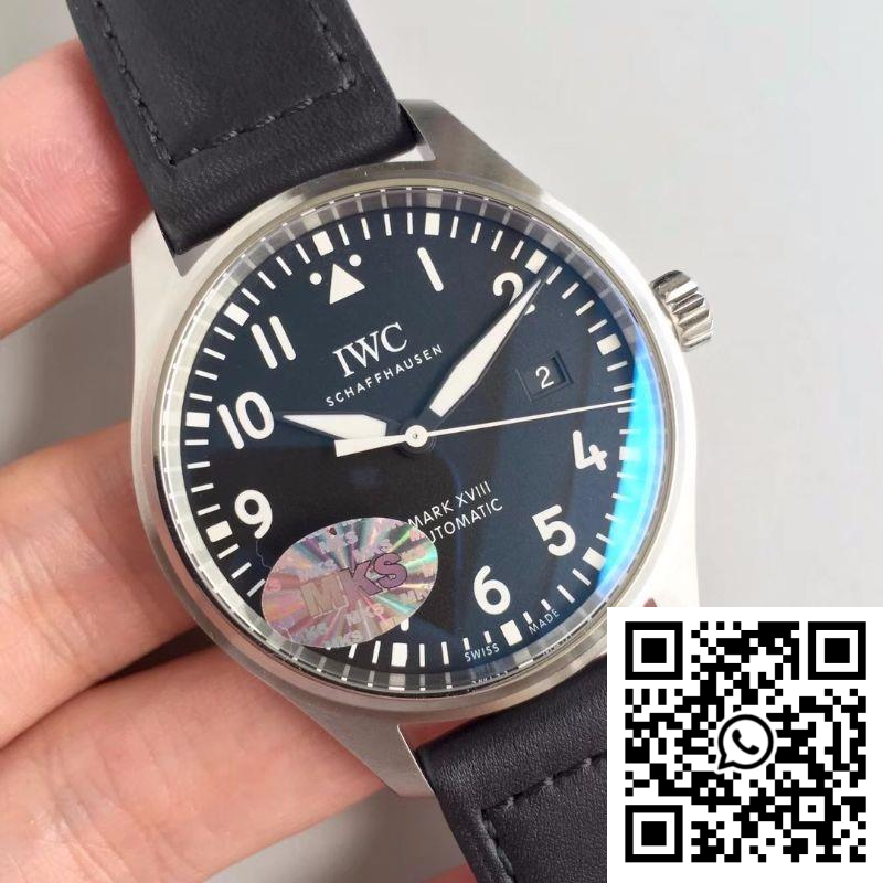 Replica IWC Pilot Mark Xviii Edition Laureus Sport Iw324703 Mks Factory V2 Blue Dial Super Clone 4 Replica IWC Pilot Mark Xviii Edition Laureus Sport Iw324703 Mks Factory V2 Blue Dial Super Clone 4
