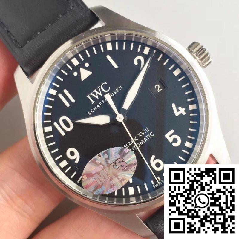 Replica IWC Pilot Mark Xviii Edition Laureus Sport Iw324703 Mks Factory V2 Blue Dial Super Clone 6 Replica IWC Pilot Mark Xviii Edition Laureus Sport Iw324703 Mks Factory V2 Blue Dial Super Clone 6