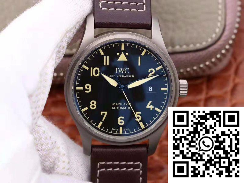 Replica IWC Pilot Mark Xviii Le Petit Prince Iw327010 Mks Factory V2 Black Dial Super Clone Replica IWC Pilot Mark Xviii Le Petit Prince Iw327010 Mks Factory V2 Black Dial Super Clone