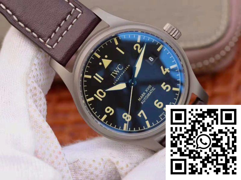 Replica IWC Pilot Mark Xviii Le Petit Prince Iw327010 Mks Factory V2 Black Dial Super Clone 4 Replica IWC Pilot Mark Xviii Le Petit Prince Iw327010 Mks Factory V2 Black Dial Super Clone 4