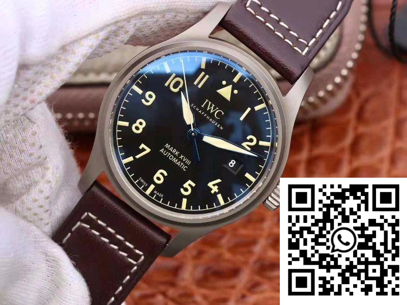 Replica IWC Pilot Mark Xviii Le Petit Prince Iw327010 Mks Factory V2 Black Dial Super Clone 5 Replica IWC Pilot Mark Xviii Le Petit Prince Iw327010 Mks Factory V2 Black Dial Super Clone 5