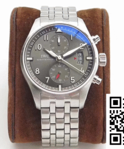 Replica IWC Pilot Spitfire Chronograph Iw387804 Zf Factory Anthracite Dial Super Clone Replica IWC Pilot Spitfire Chronograph Iw387804 Zf Factory Anthracite Dial Super Clone