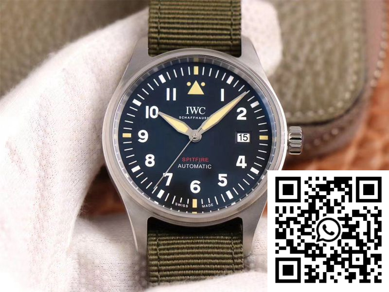 Replica IWC Pilot Spitfire Iw326801 Mks Factory Black Dial Super Clone 4 Replica IWC Pilot Spitfire Iw326801 Mks Factory Black Dial Super Clone 4