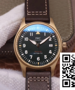 Replica IWC Pilot Spitfire Iw326802 Mks Factory Black Dial Super Clone