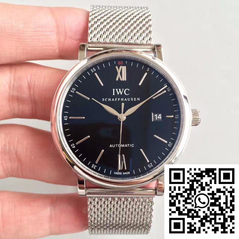 Replica IWC Portofino Automatic Iw356506 Mks Factory Black Dial Super Clone Replica IWC Portofino Automatic Iw356506 Mks Factory Black Dial Super Clone