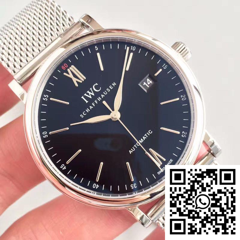 Replica IWC Portofino Automatic Iw356506 Mks Factory Black Dial Super Clone 6 Replica IWC Portofino Automatic Iw356506 Mks Factory Black Dial Super Clone 6