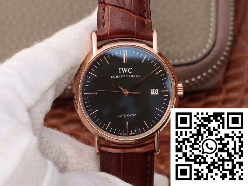 Replica IWC Portofino Iw356504 Tw Factory Black Dial Super Clone Replica IWC Portofino Iw356504 Tw Factory Black Dial Super Clone