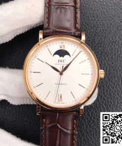 Replica IWC Portofino Moon Phase Iw459401 Mks Factory Rose Gold Super Clone Replica IWC Portofino Moon Phase Iw459401 Mks Factory Rose Gold Super Clone