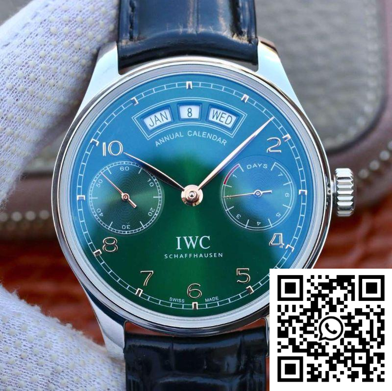 Replica IWC Portugieser Annual Calendar Iw503510 Yl Factory Green Dial Super Clone Replica IWC Portugieser Annual Calendar Iw503510 Yl Factory Green Dial Super Clone