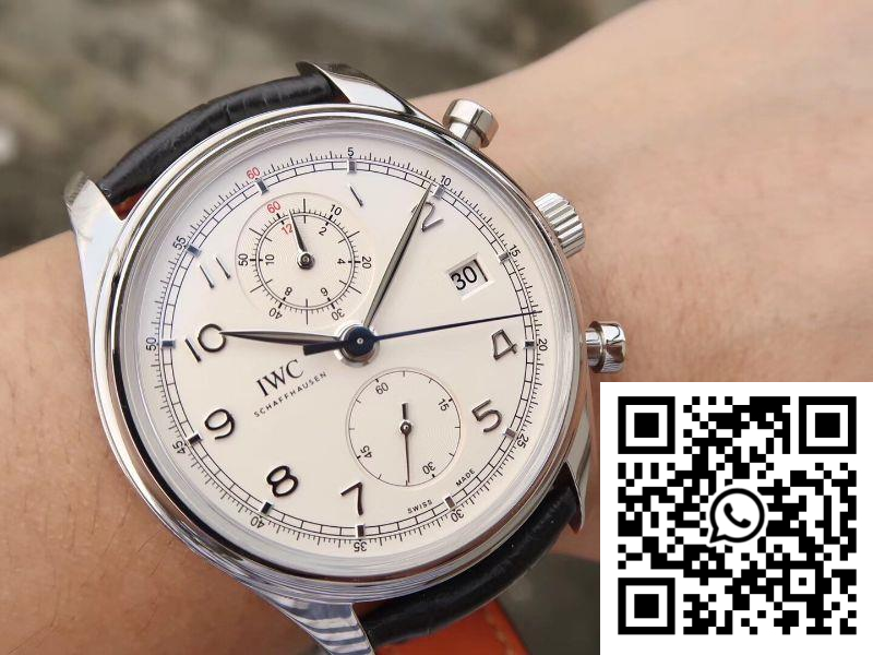 Replica IWC Portugieser Chronograph Classic Iw390403 Zf Factory White Dial Super Clone 2 Replica IWC Portugieser Chronograph Classic Iw390403 Zf Factory White Dial Super Clone 2