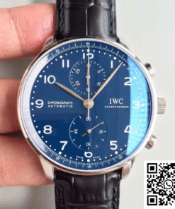 Replica IWC Portugieser Chronograph Edition 150 Years Iw371601 Blue Dial Yl Factory Super Clone Replica IWC Portugieser Chronograph Edition 150 Years Iw371601 Blue Dial Yl Factory Super Clone