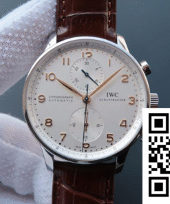 Replica IWC Portugieser Chronograph Iw371445 Zf Factory White Dial Super Clone