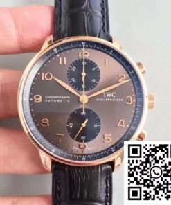 Replica IWC Portugieser Chronograph Iw371482 Zf Factory Anthracite Dial Super Clone Replica IWC Portugieser Chronograph Iw371482 Zf Factory Anthracite Dial Super Clone