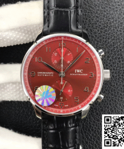 Replica IWC Portugieser Chronograph Iw371616 Yl Factory Burgundy Red Dial Super Clone Replica IWC Portugieser Chronograph Iw371616 Yl Factory Burgundy Red Dial Super Clone