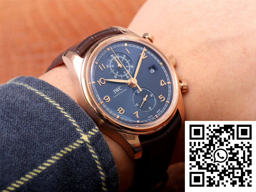 Replica IWC Portugieser Iw390305 Zf Factory Rose Gold Case Super Clone 4 Replica IWC Portugieser Iw390305 Zf Factory Rose Gold Case Super Clone 4