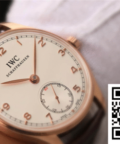 Replica IWC Portuguese Iw545409 Zf Factory Rose Gold White Dial Super Clone 2