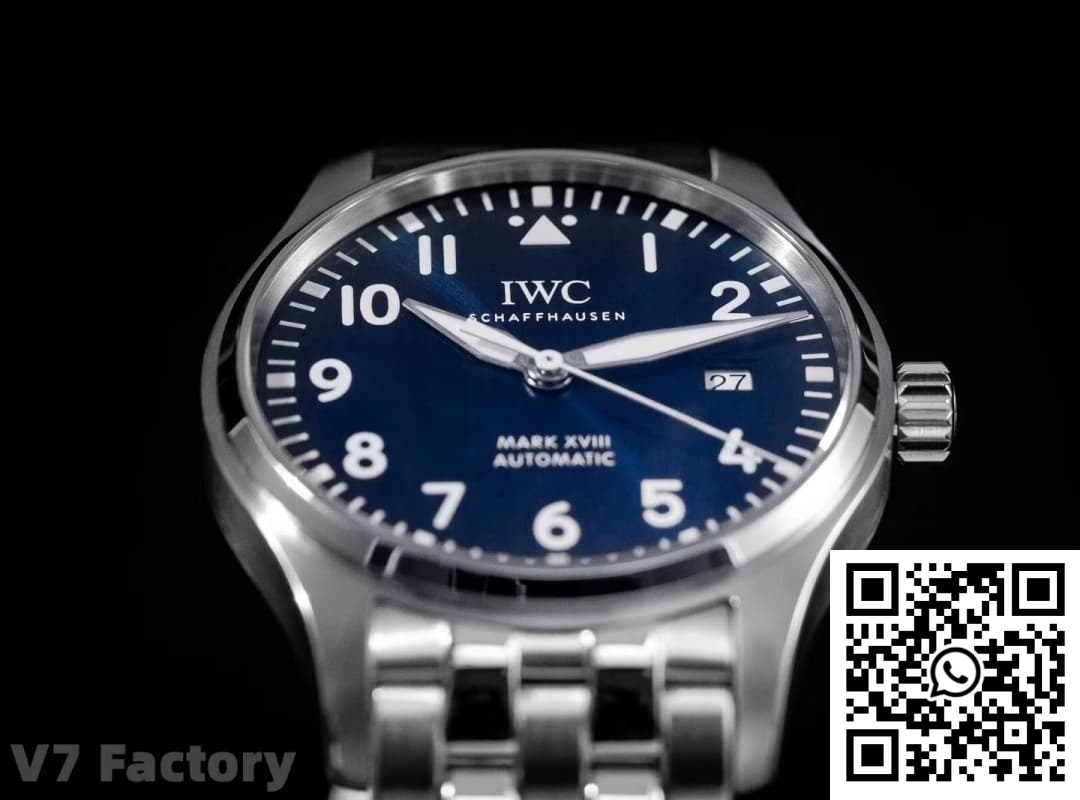 Replica Iwc Pilot Iw327016 V9 Factory Stainless Steel Strap Super Clone 7 Replica Iwc Pilot Iw327016 V9 Factory Stainless Steel Strap Super Clone 7