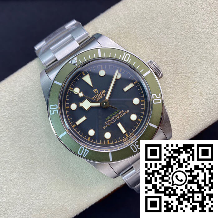 Replica Tudor Heritage Black Bay Green Harrods Special Edition 79230G Zf Factory Black Dial Super Clone 7 Replica Tudor Heritage Black Bay Green Harrods Special Edition 79230G Zf Factory Black Dial Super Clone 7