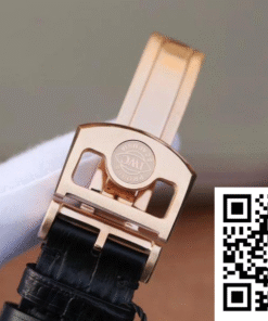 Replica Zf Factory IWC Portuguese Tourbillon Iw504210 18K Rose Gold Black Dial Super Clone 2